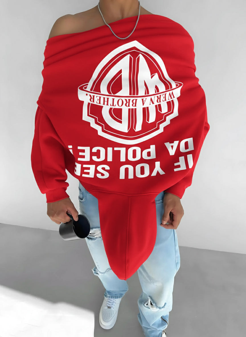 Printed Oversized Hoodies