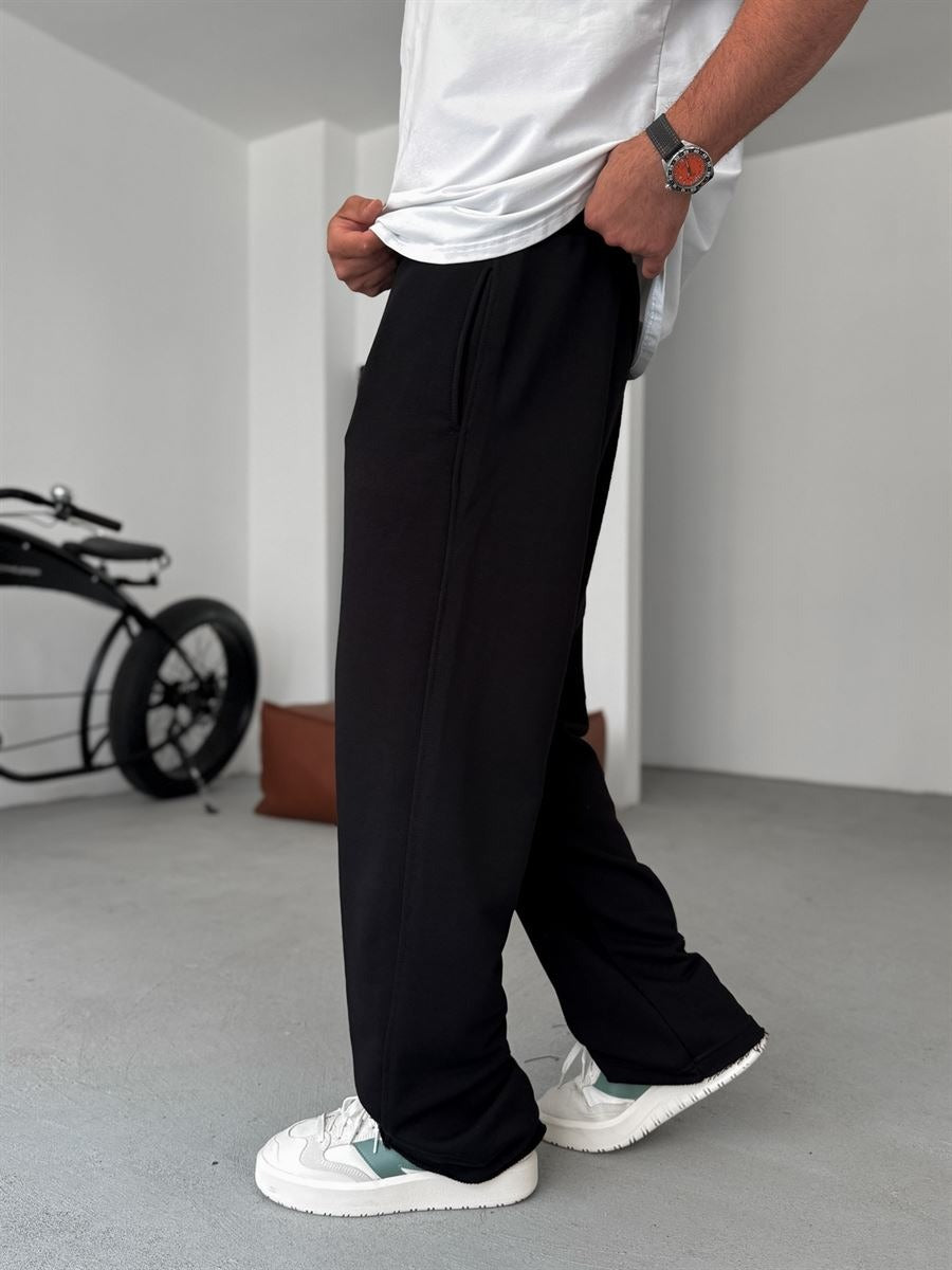Premium Black Summer Sweatpants