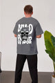 Smoked  -Wild Spider- Printed Oversize T-Shirt